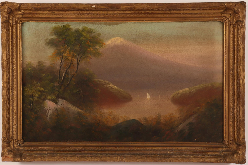 19th C. Hudson River School Style O/C