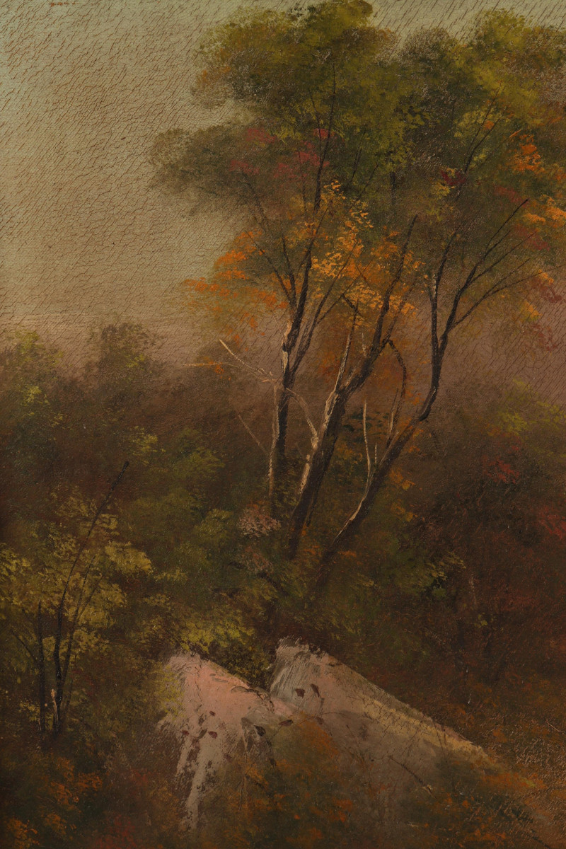 19th C. Hudson River School Style O/C