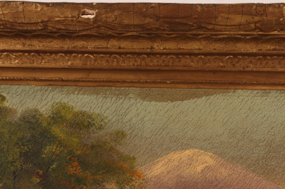 19th C. Hudson River School Style O/C