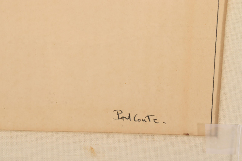 Paul Conte, 20th C., Untitled Etching