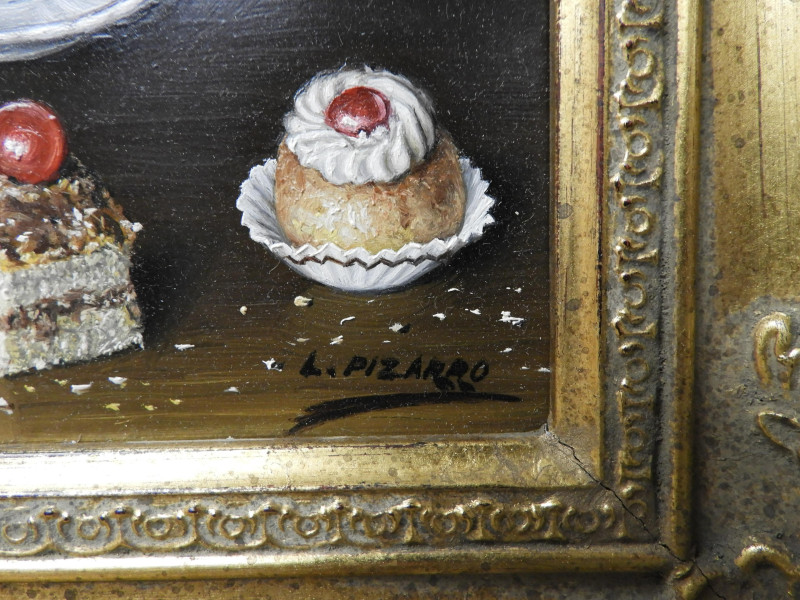 Lima Pizarro - Still Life with Pastries