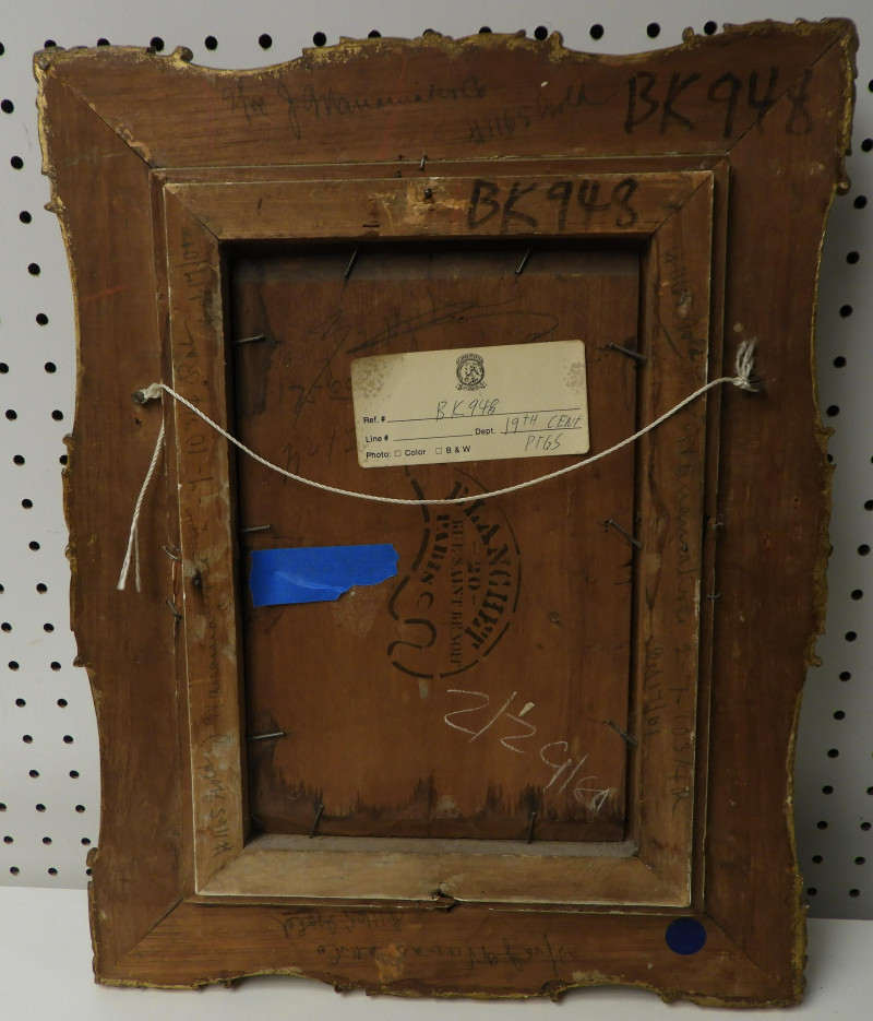 Wenceslas Vaclav Brozik - Profile of Woman O/B