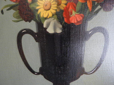 American School, Still Life Oil on Canvas