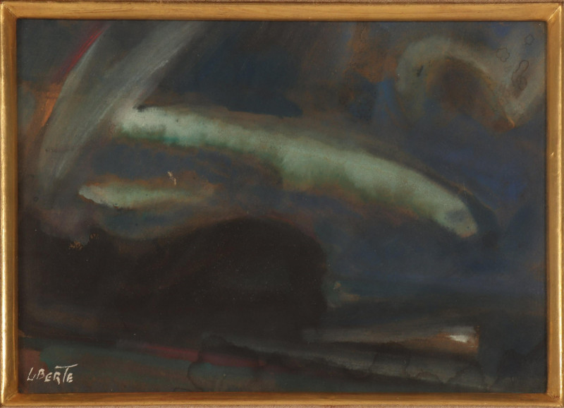 Jean Louis Liberte, Seascape, W/C