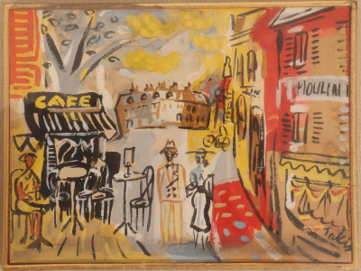 Nicolas Takis - 3 Parisian Streetscapes