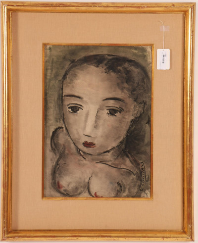 George Constant - Nude Portrait