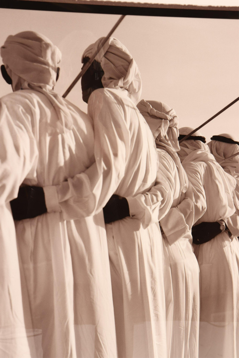 Oversized B&amp;W Photograph "Before the Rain"