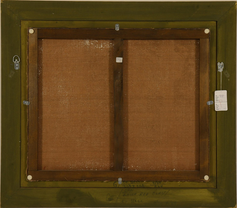 Contemporary O/C "Still Life Flower Filled Basket"