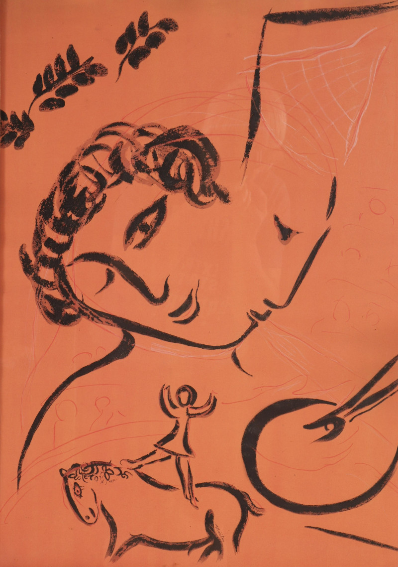 Aftr. Mark Chagall, Apollo, Print