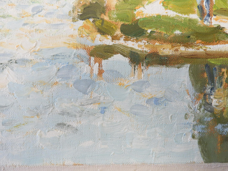 Gerard Passet - Etang En Ile De France