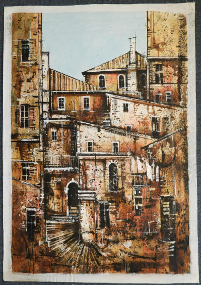 Guy Dessapt - Impressionist French Village