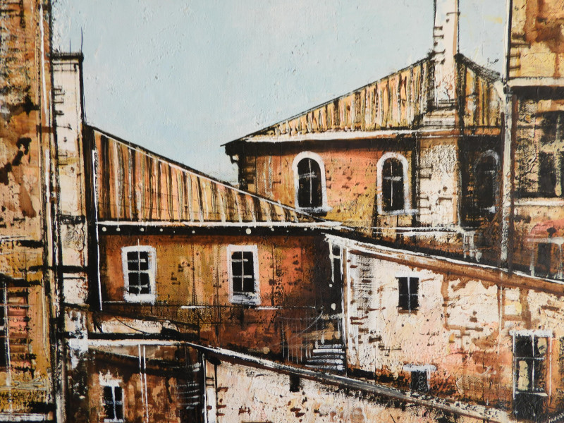 Guy Dessapt - Impressionist French Village