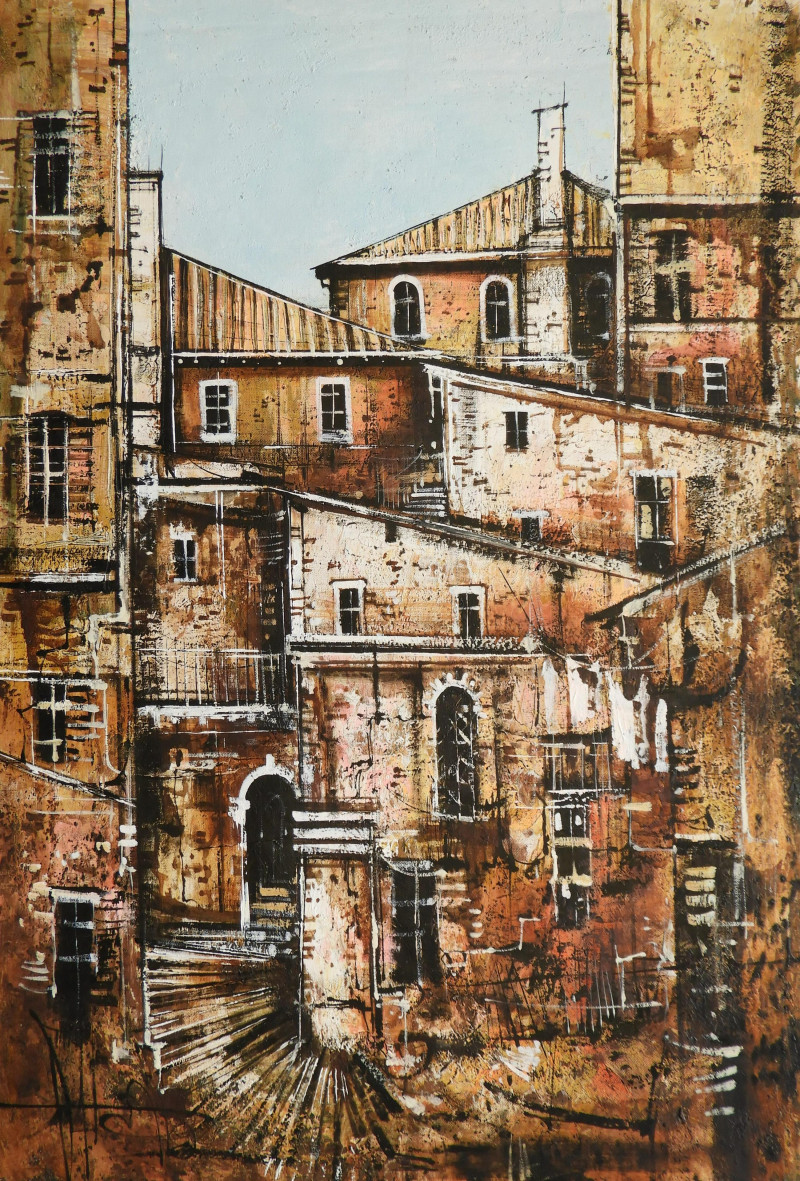 Guy Dessapt - Impressionist French Village