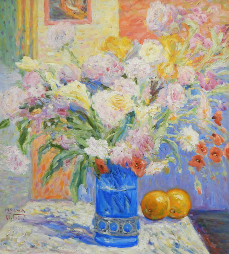 MALVA - Pastel Still Life