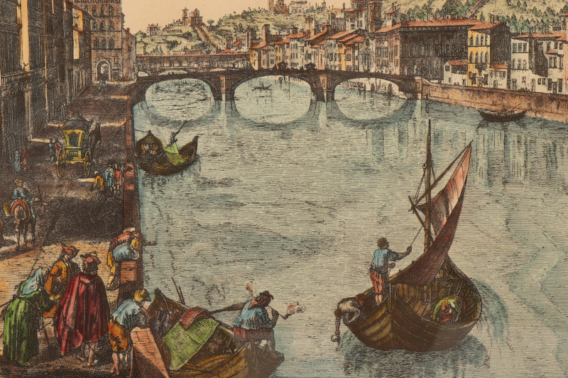 2 European Engravings, Fortier &amp; Muller