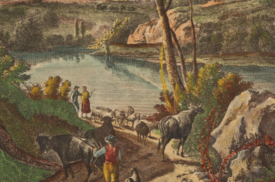 2 European Engravings, Fortier &amp; Muller