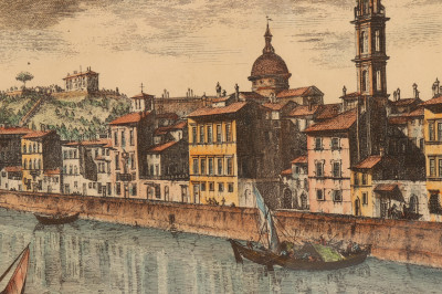 2 European Engravings, Fortier &amp; Muller