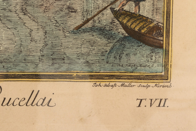 2 European Engravings, Fortier &amp; Muller