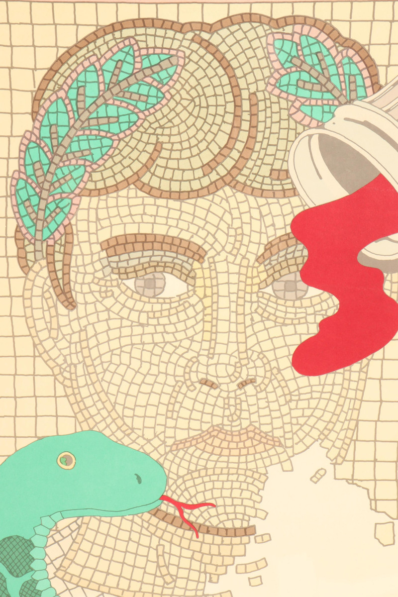 Seymour Chwast, I Claudius Poster, PBS series