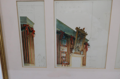 Bobby Berg, Nutcracker Set Rendering, 2 Facades