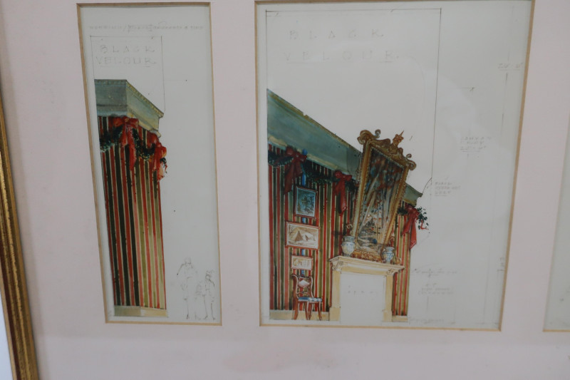 Bobby Berg, Nutcracker Set Rendering, 2 Facades
