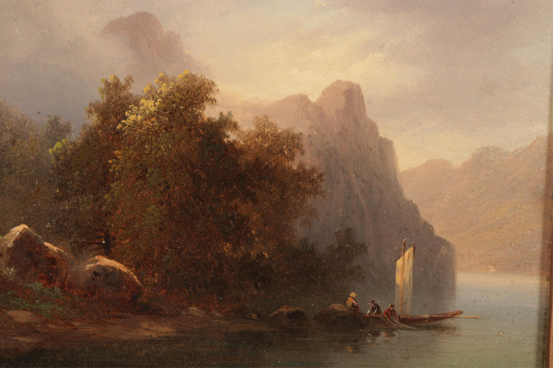 American School, Mountain Landscape O/B