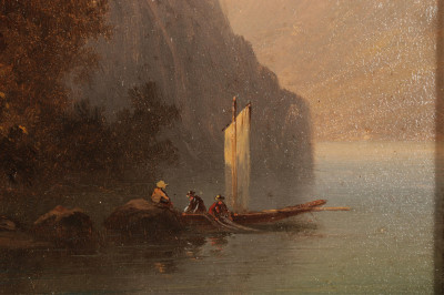 American School, Mountain Landscape O/B