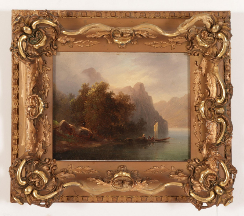 American School, Mountain Landscape O/B