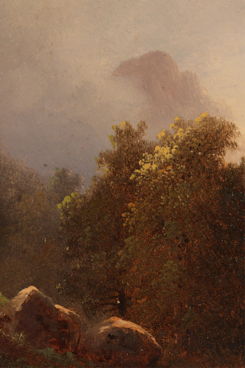 American School, Mountain Landscape O/B