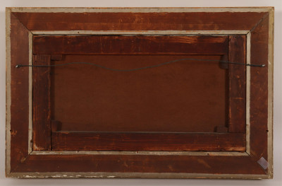 19th C. Seascape, initialed M. L.