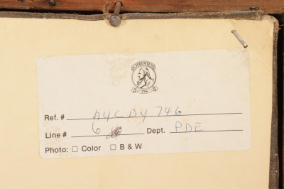 James Wallace, Twilight Landscape with Figures O/C