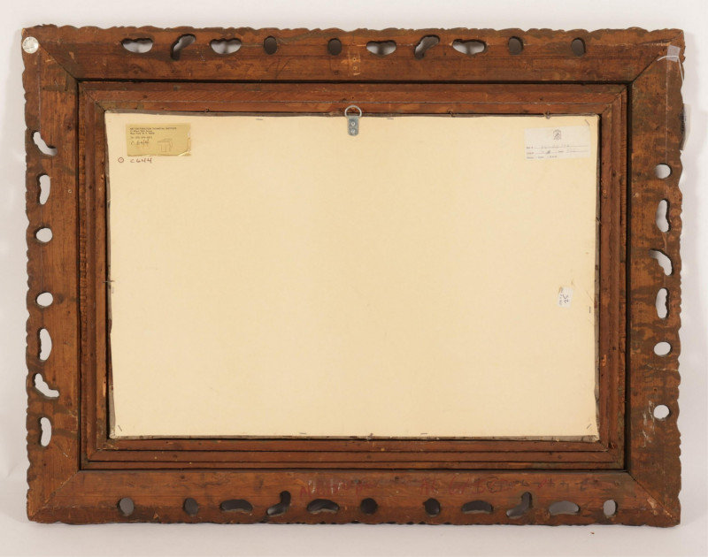 James Wallace, Twilight Landscape with Figures O/C