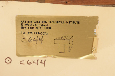 James Wallace, Twilight Landscape with Figures O/C