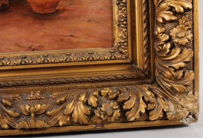 César Pattein - Breton Women O/C 1905