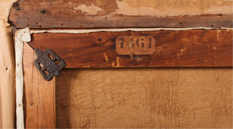 César Pattein - Breton Women O/C 1905