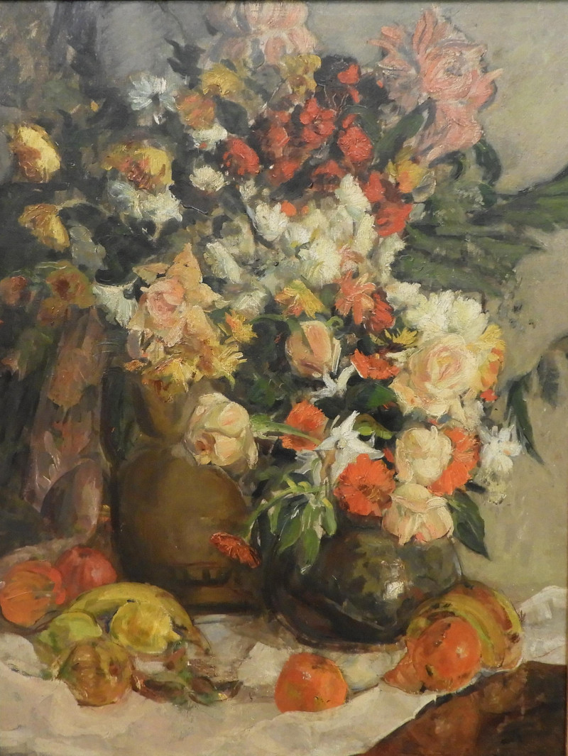 Theresa Bernstein - Floral Still Life O/C