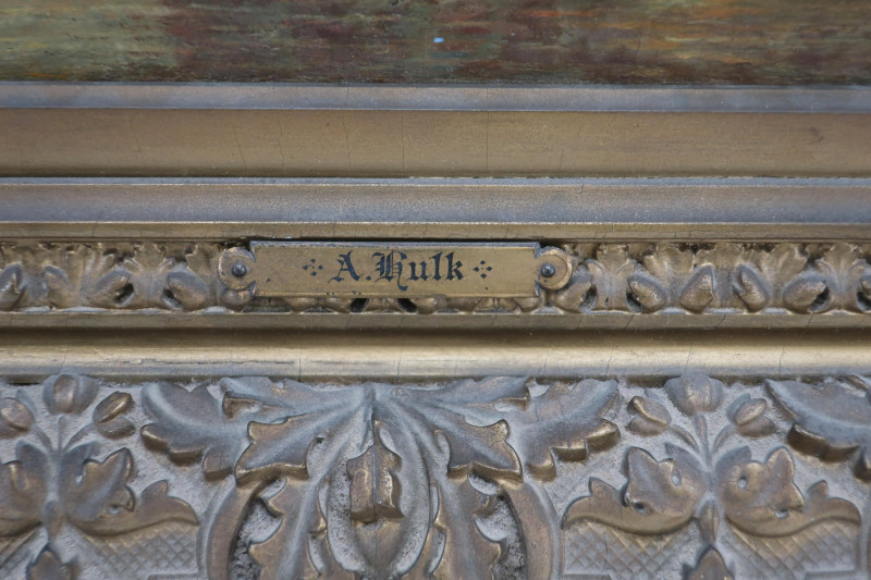 Attrib. Abraham Hulk II - Ships along Dutch Coast