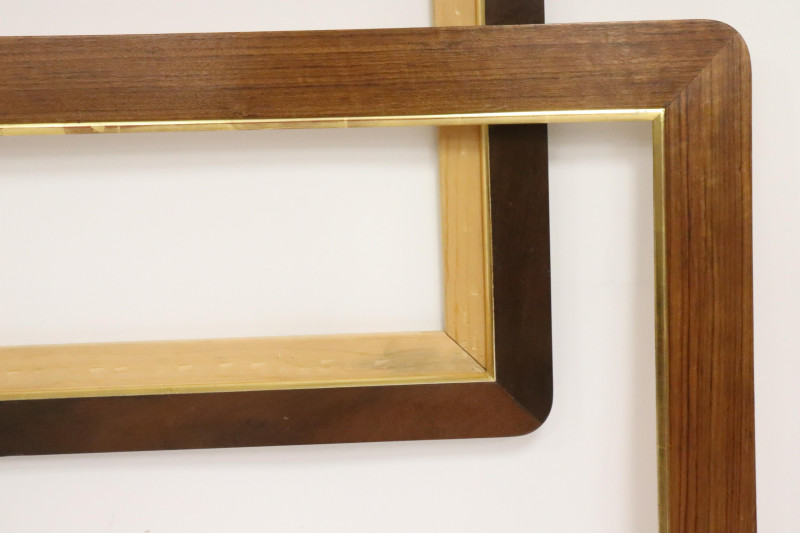 Two Modern Gilt Frames - 24 x 36"