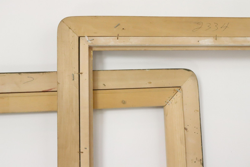 Two Modern Gilt Frames - 24 x 36"