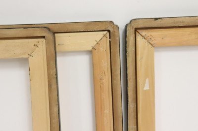 Set of Three Gold Leaf Frames - 24 x 36"