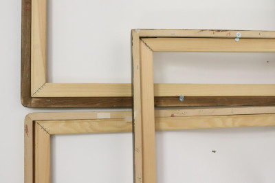 Three Gilt Decorated Frames - 24 x 36"