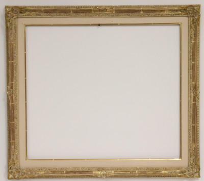 Hand Carved Gilt Frame - 28 x 32"