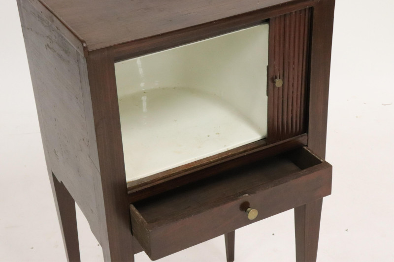 19th C. Chamber Pot Nightstand