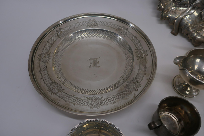 Eur./Am. Sterling Silver Pieces,19th - 20th C.