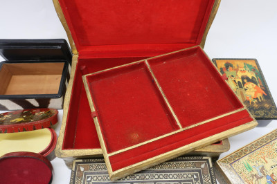 11 Decorative Boxes, Jewelry &amp; others