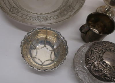 Eur./Am. Sterling Silver Pieces,19th - 20th C.