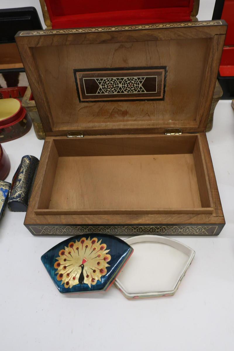 11 Decorative Boxes, Jewelry &amp; others