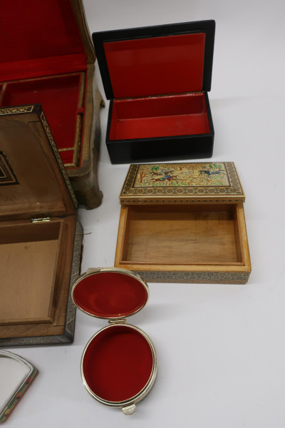 11 Decorative Boxes, Jewelry &amp; others