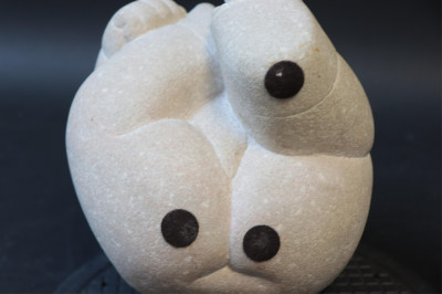 Contemporary Stone Figure of Baby