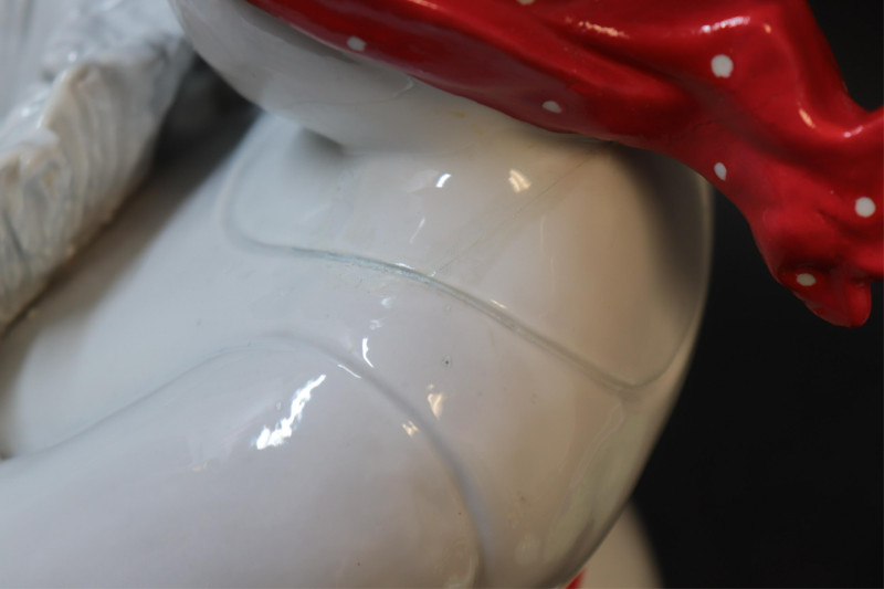 5 Pottery Rabbits/Figures